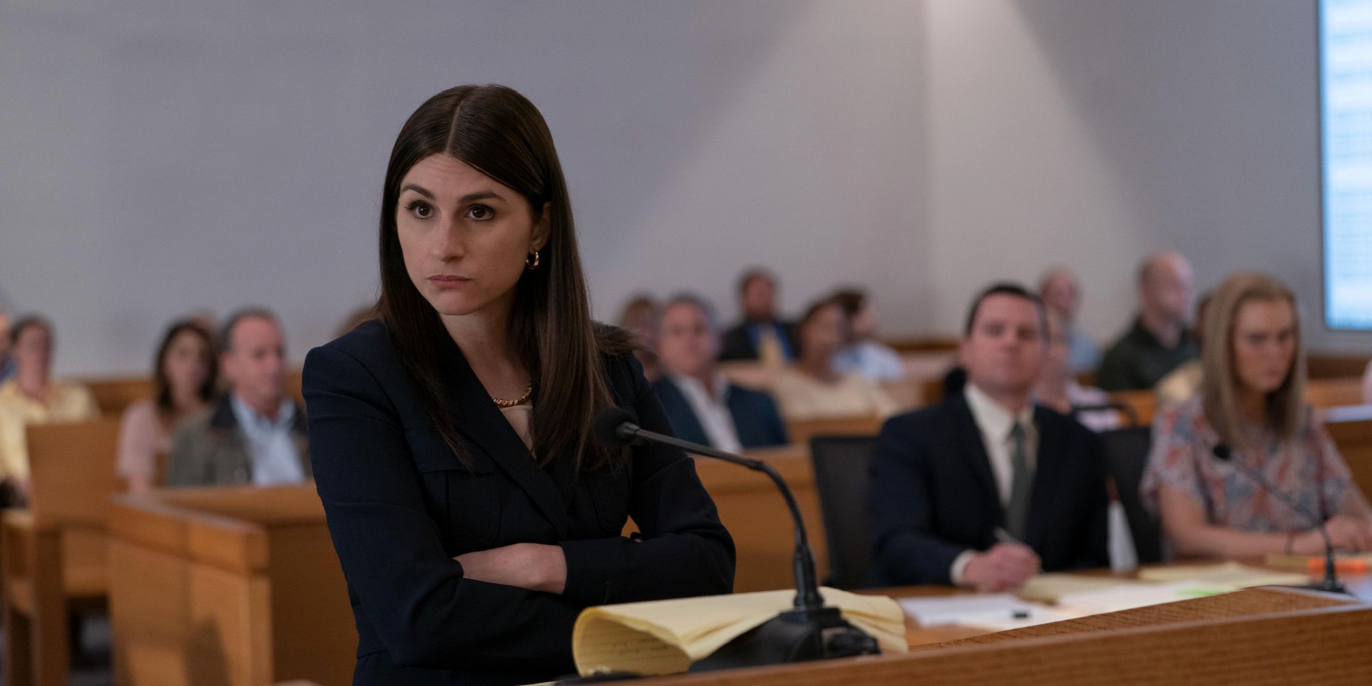 Katie Rayburn in court on The Girl From Plainville
