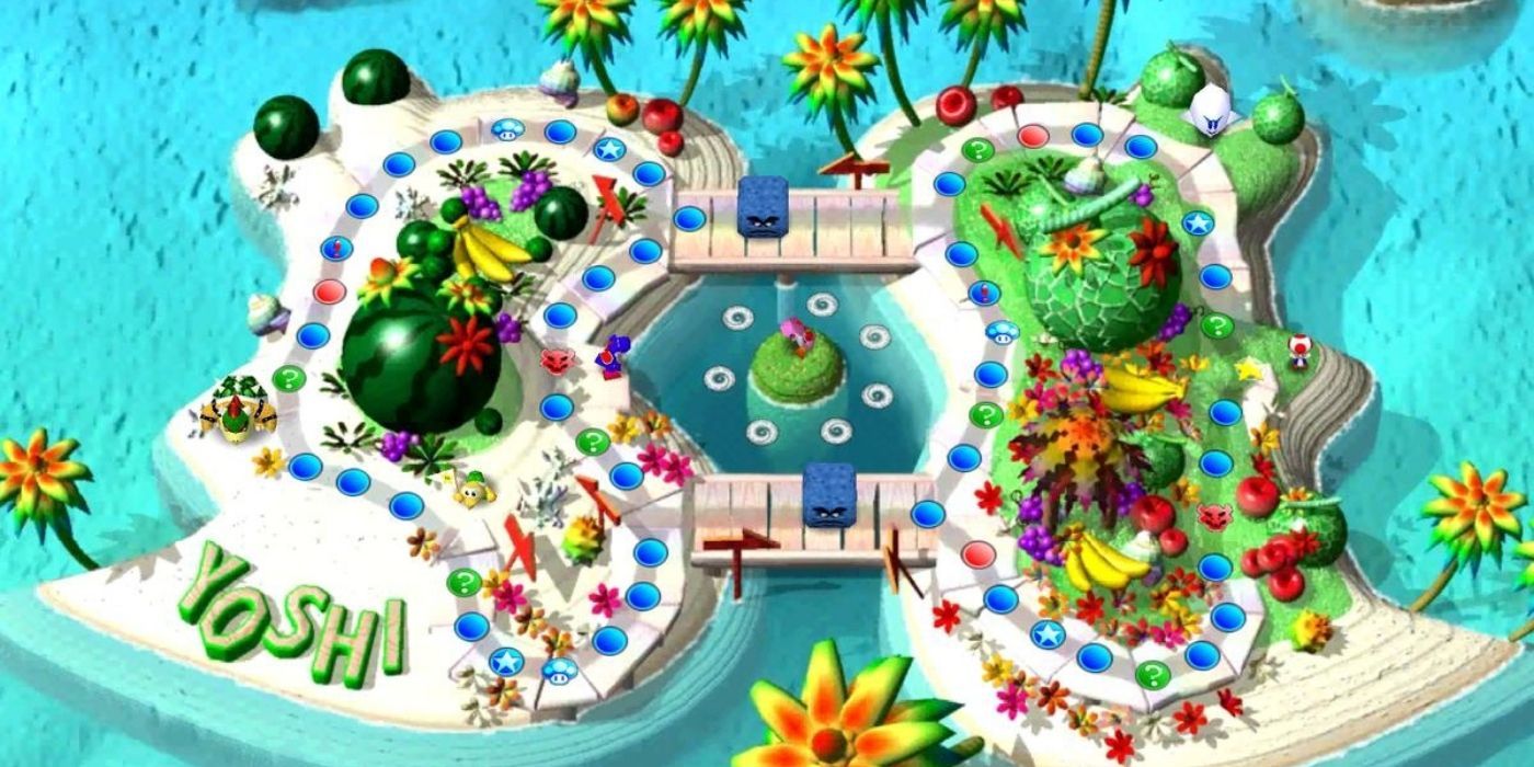 Mario Party 1 Yoshis Tropical Island