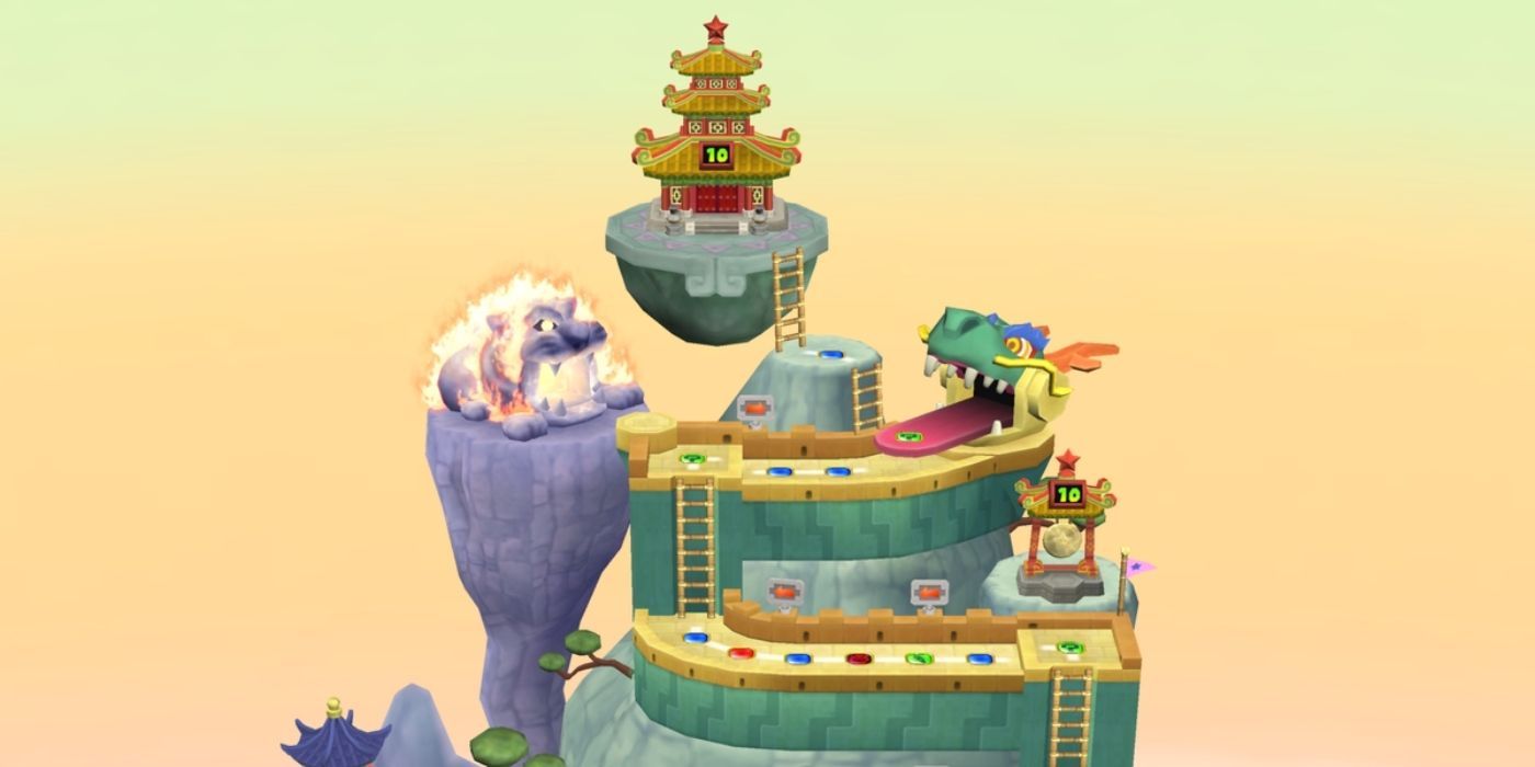 Mario Party 7 Pagoda Peak