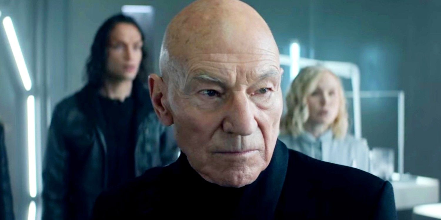 Patrick Stewart as Jean Luc Picard in season 2