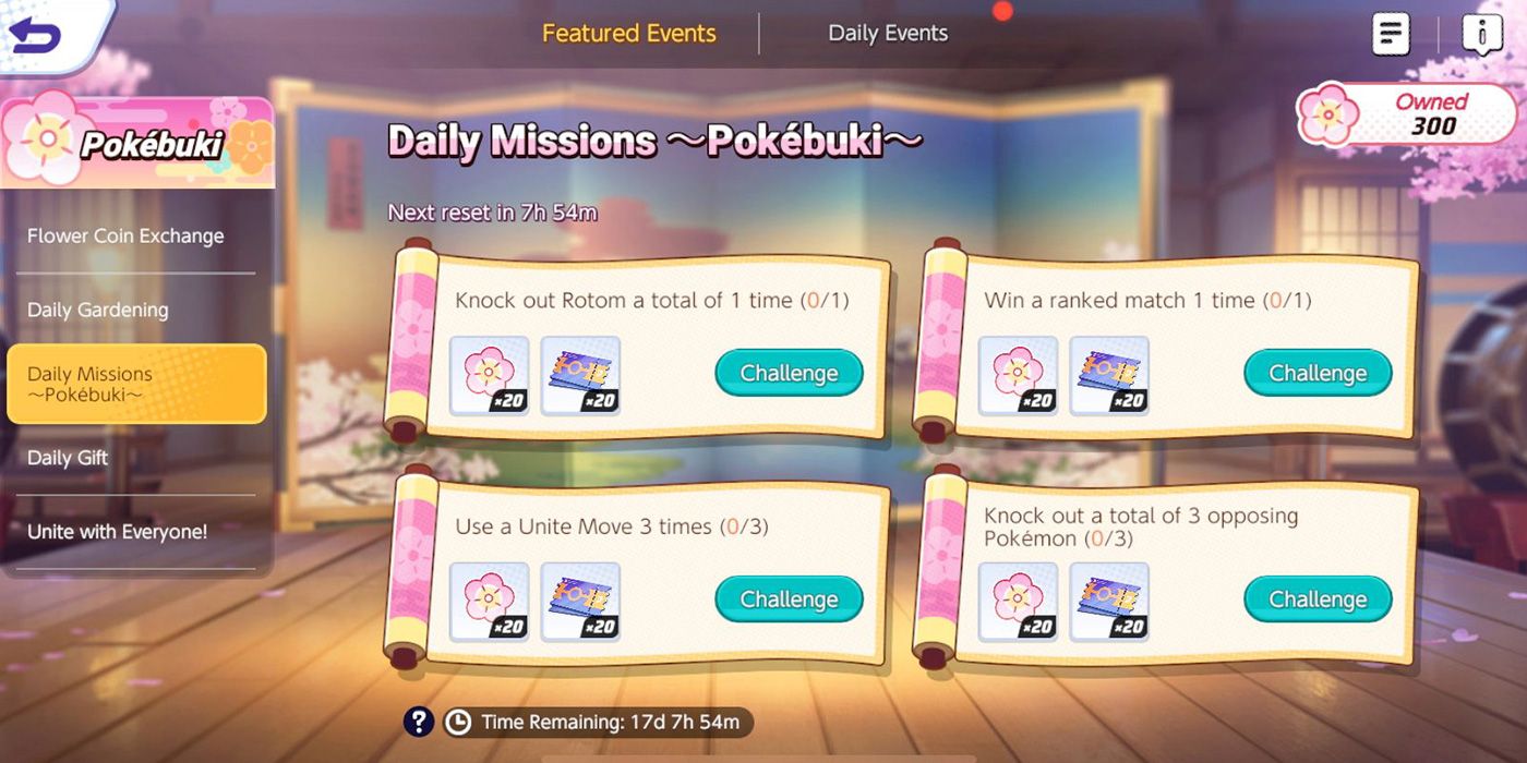 Pokemon Unite Pokebuki Event Guide Events Missions and Rewards Daily Missions