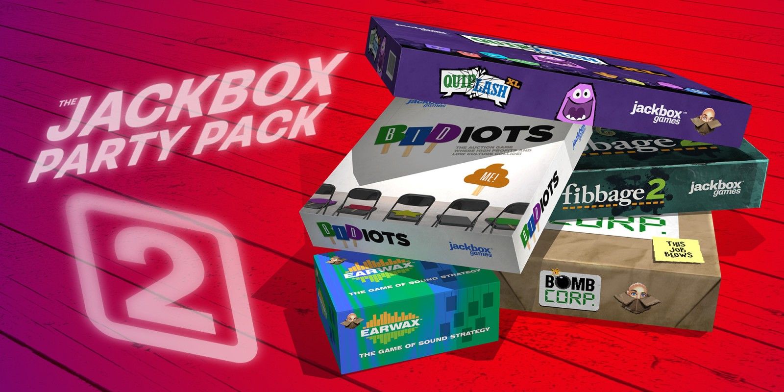 Poster for the Jackbox Party Pack 2