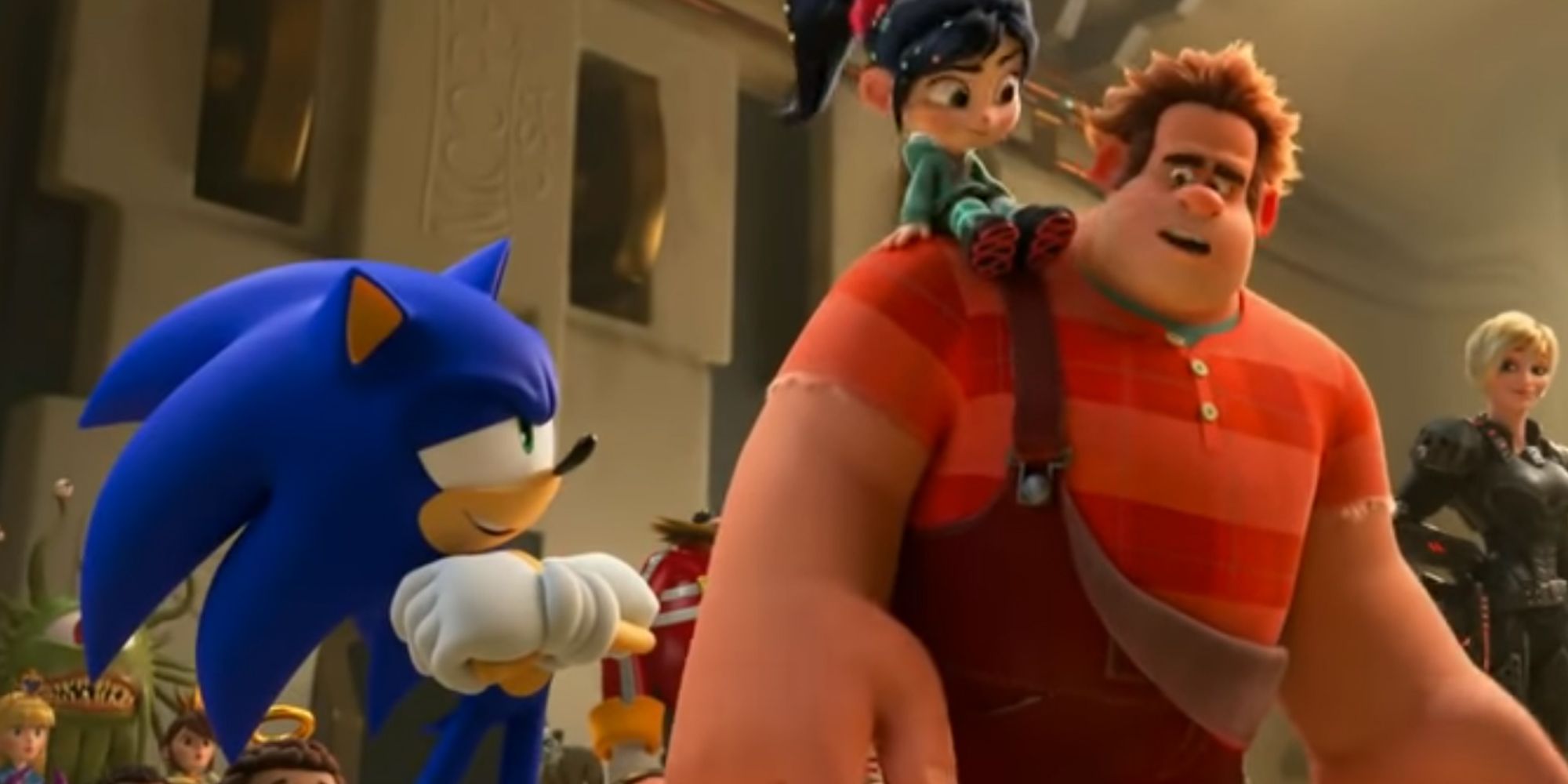 Sonic the Hedgehog in Wreck It Ralph