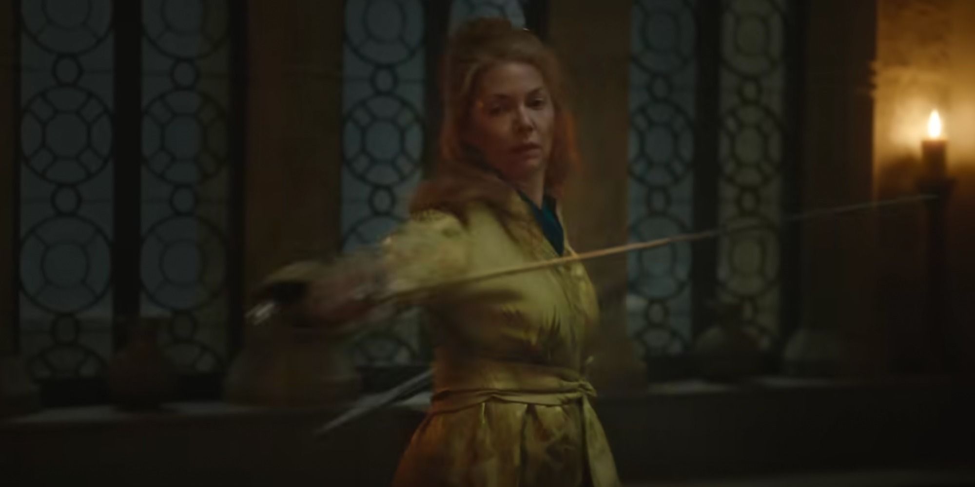 Sorsha draws a sword in the Willow teaser.
