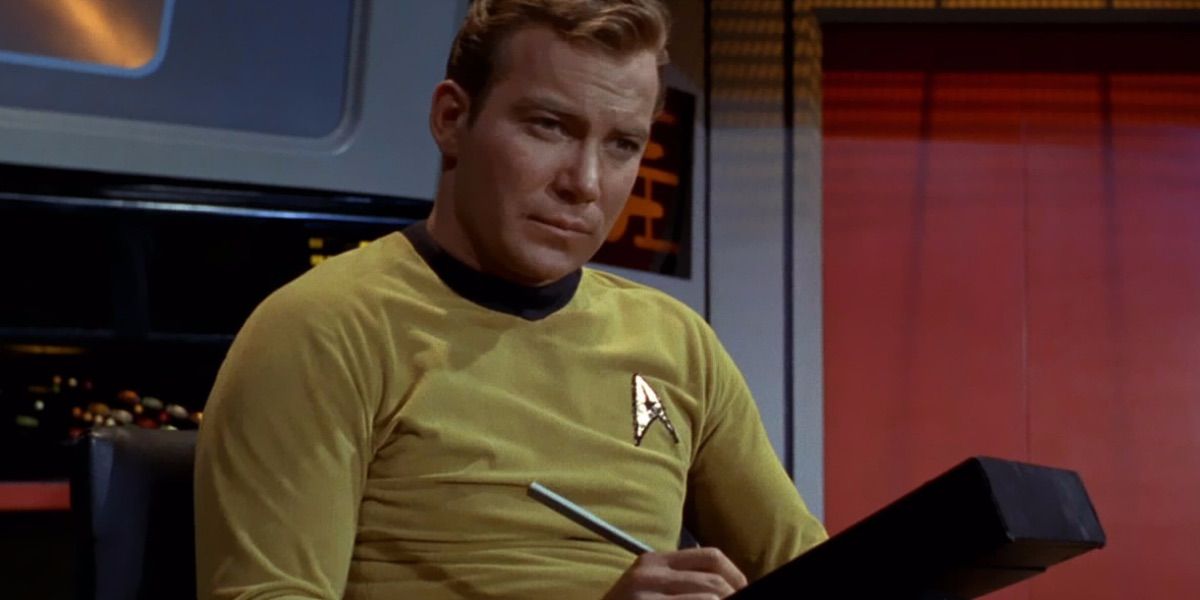 Star Trek Kirk paperwork
