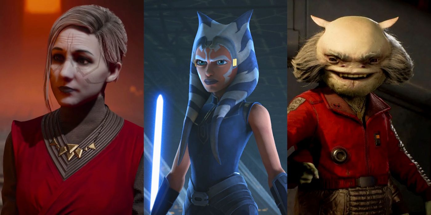 Star Wars Alien Characters Ahsoka Greez Merrin