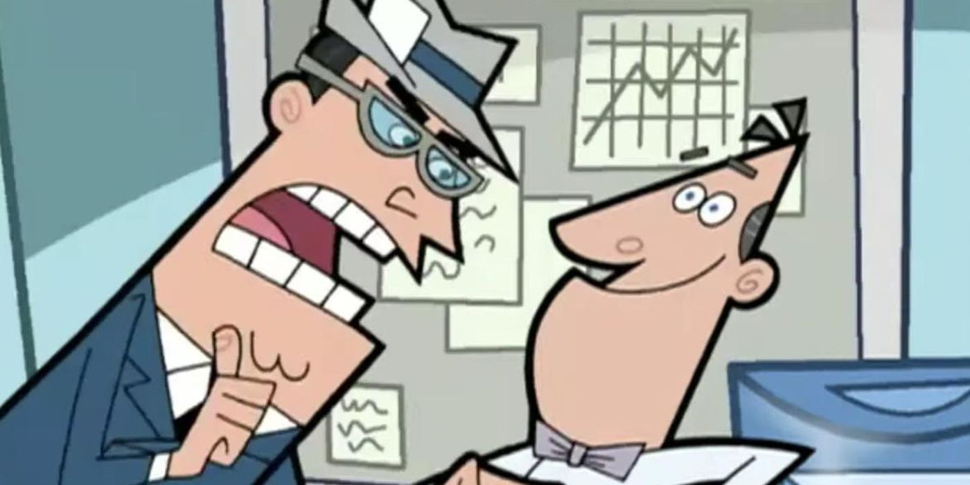 Timmys dad and Dinkleberg