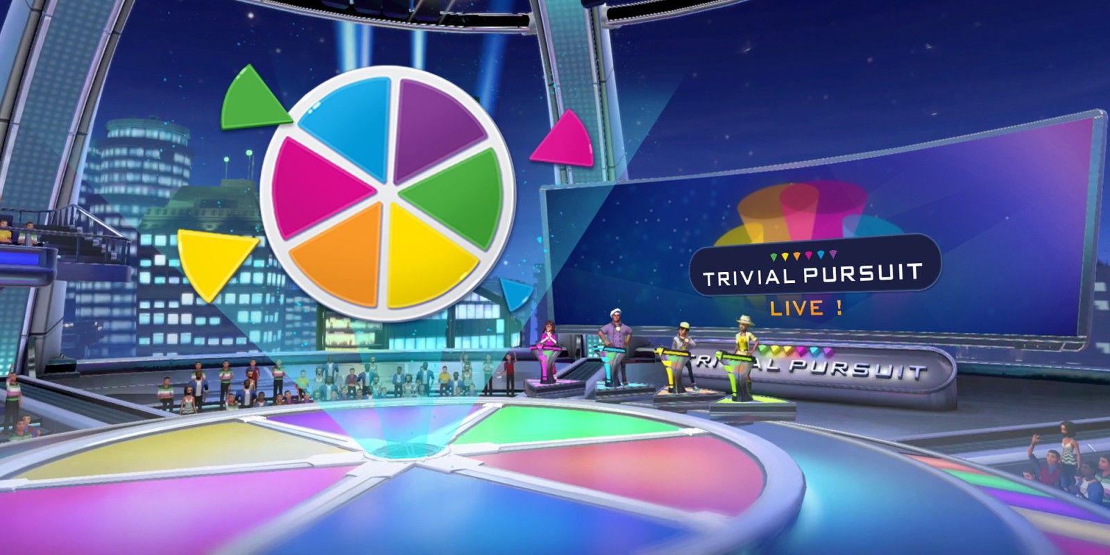 Trivial Pursuit Live gameshow set