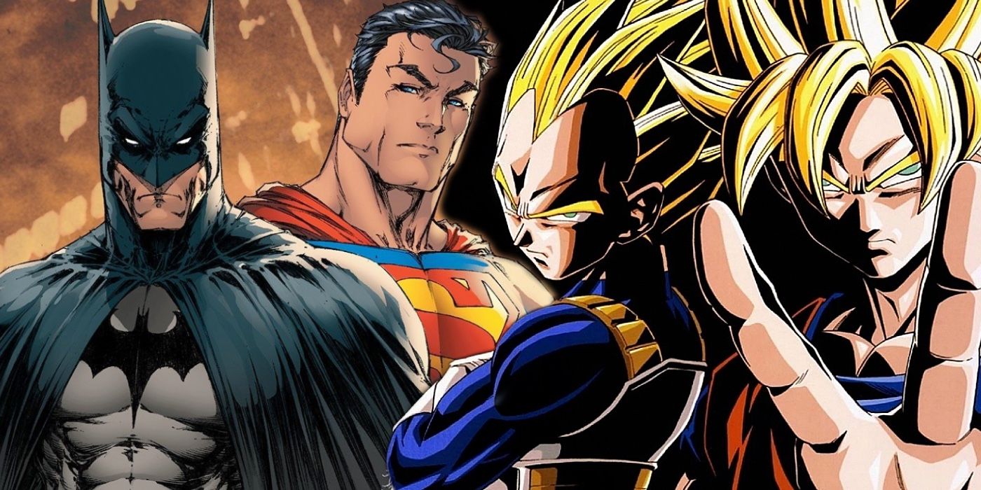 Dragon Ball’s Goku & Vegeta Destroy Batman & Superman in Epic New Art