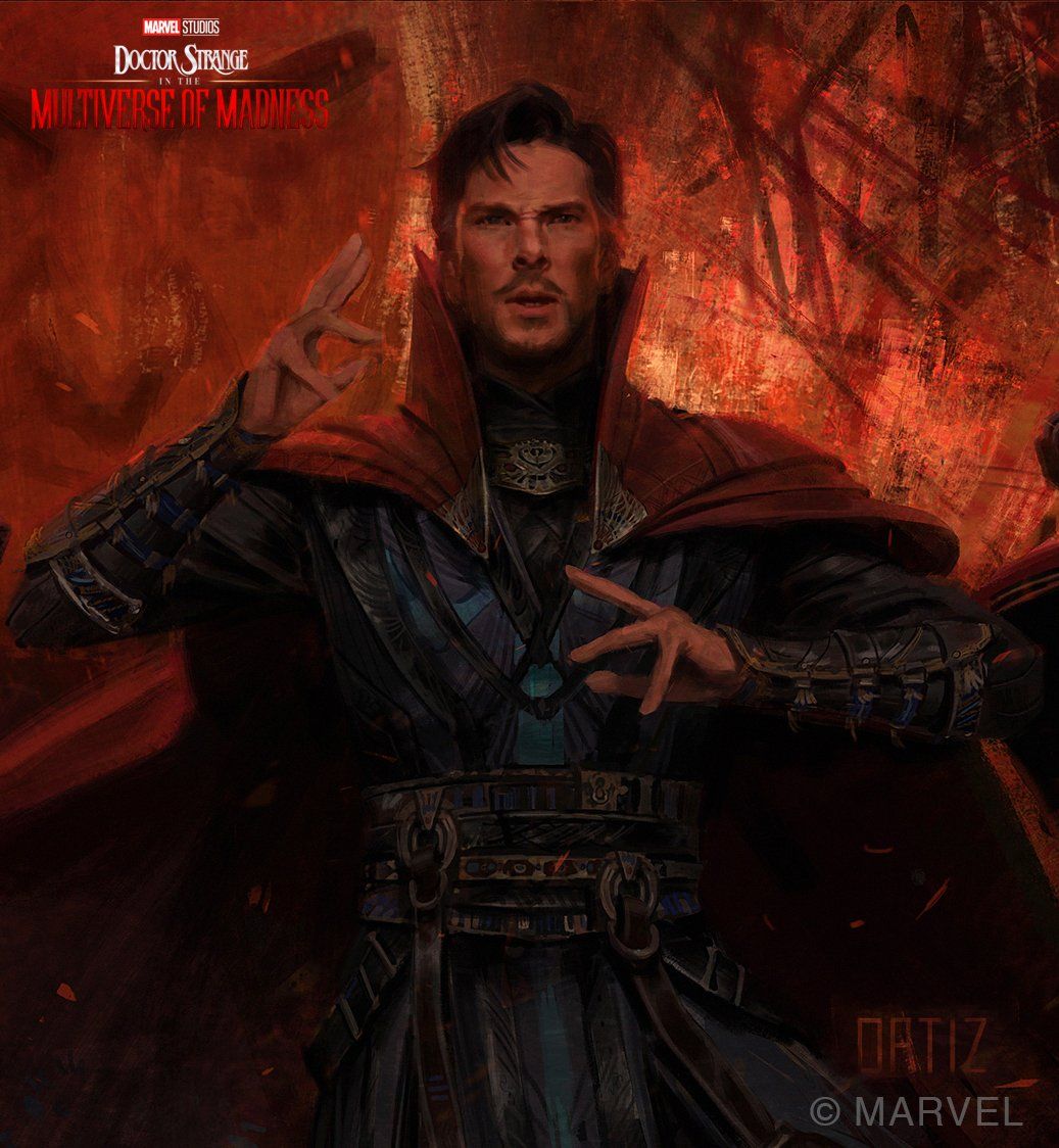 doctor strange int he multiverse of madness concept art variants 4