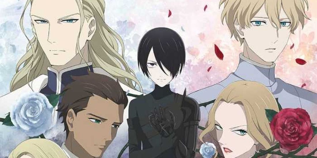 requiem of the rose king anime poster Cropped