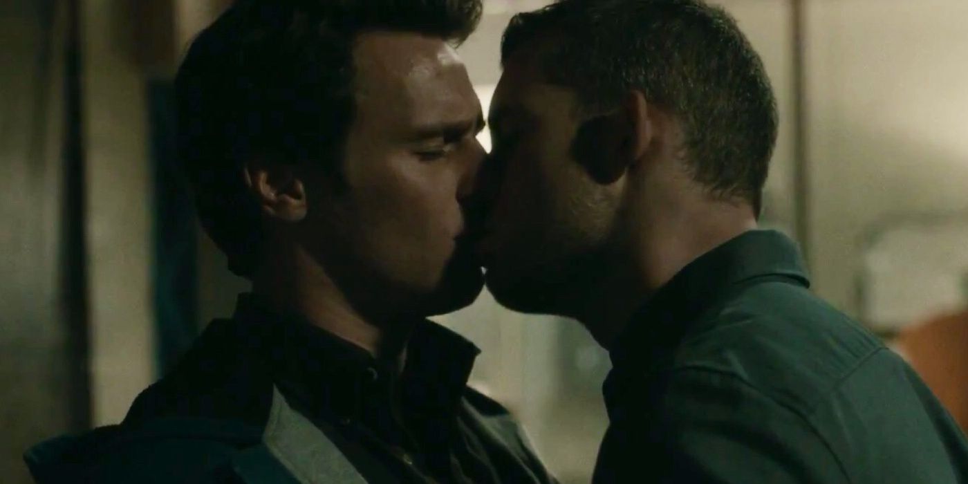 russell tovey jonathan groff looking glass kiss Cropped