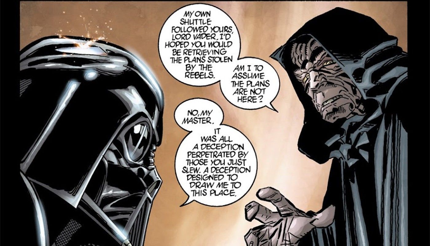 vader and palpatine star wars tales 9