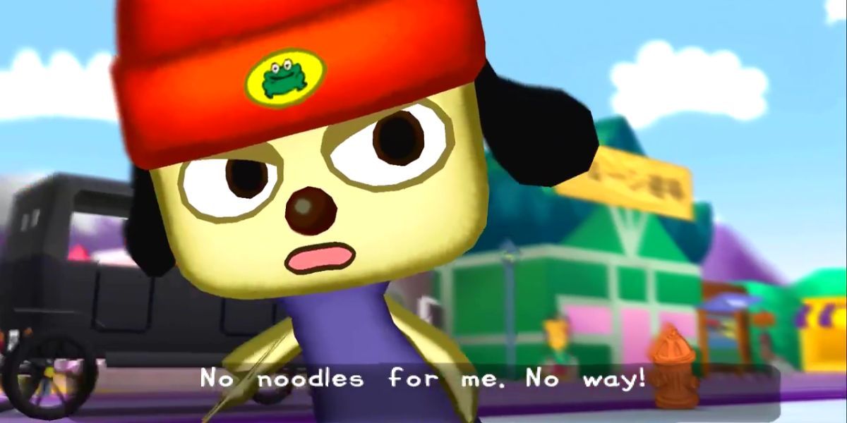 A Screenshot From The Game PaRappa the Rapper 2