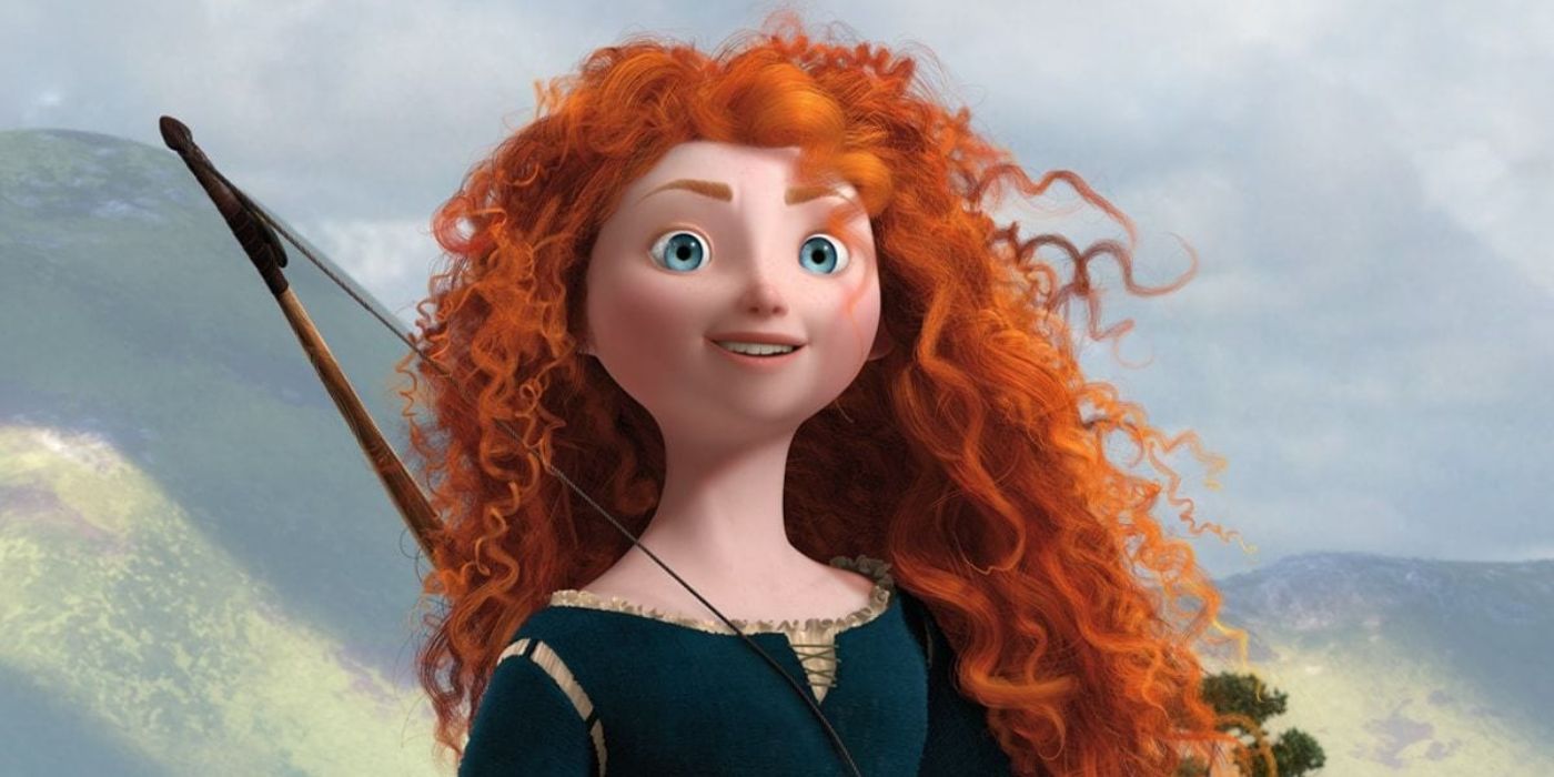 Merida smiling and looking off into the distance