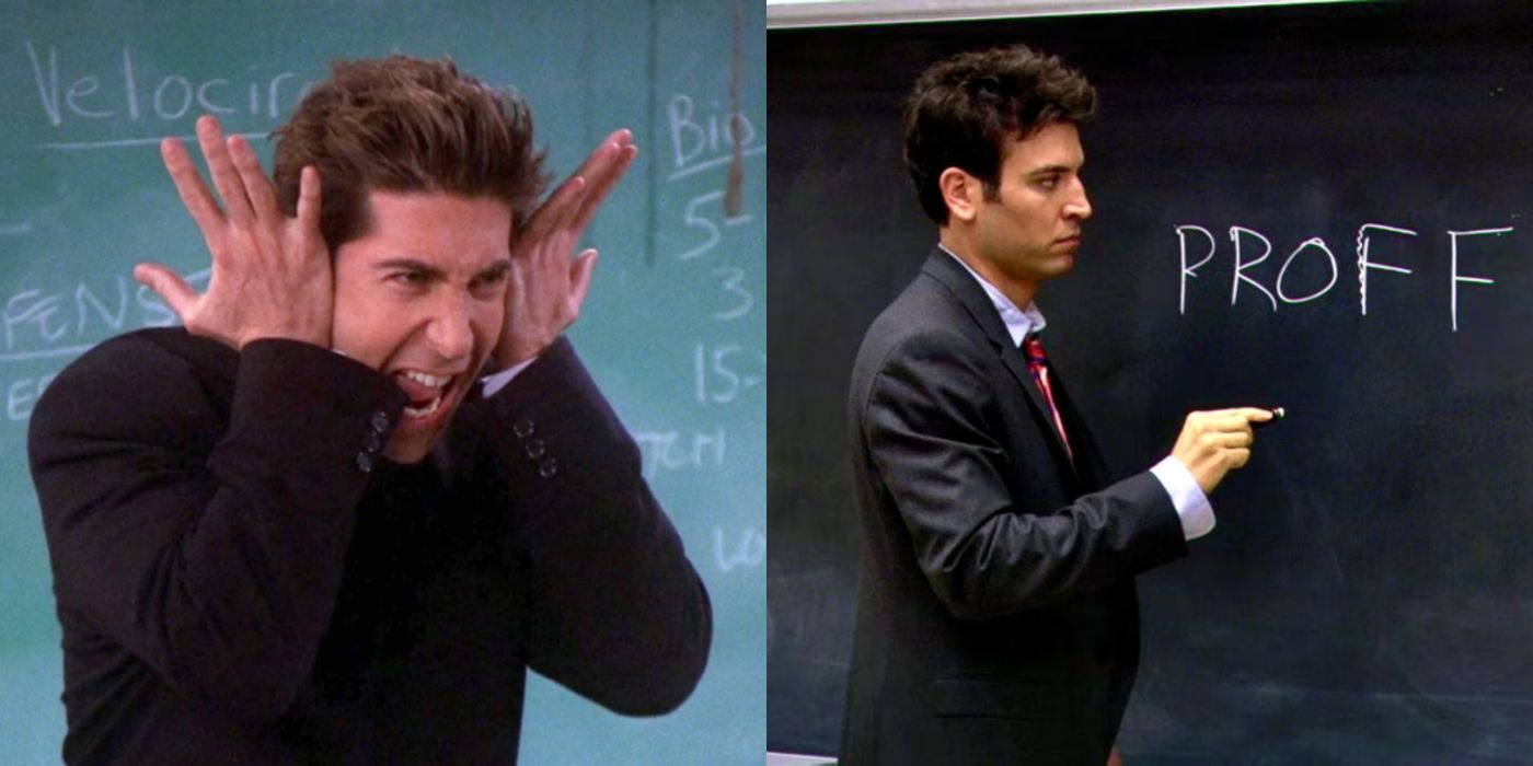 Ross Geller From Friends And Ted Mosby From HIMYM