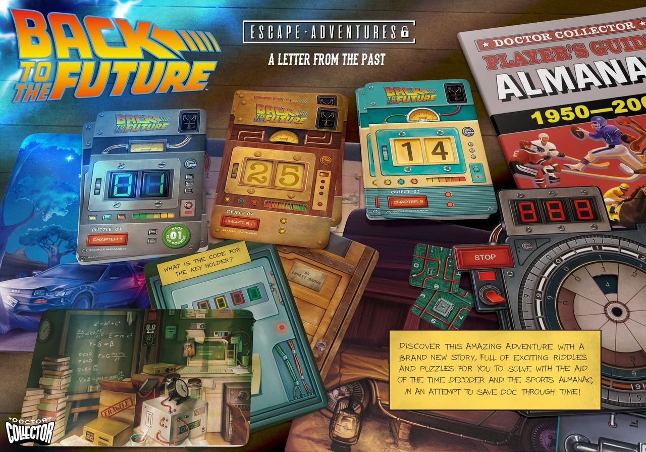 back to the future a letter from the past escape adventure game 2