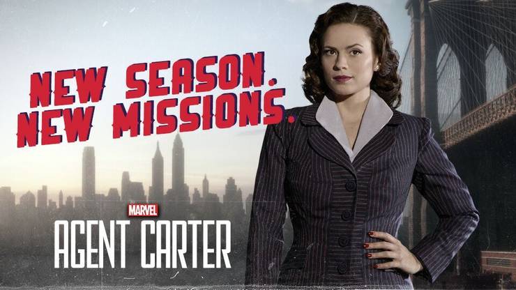 Agents Of S H I E L D Season 3 Poster Agent Carter Season 2 Banner