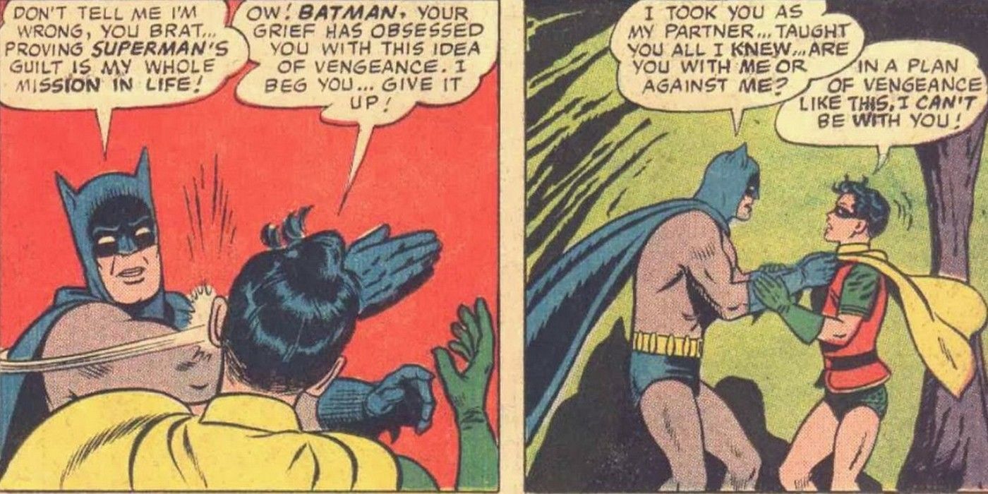 Why Did Batman Actually SLAP Robin Anyway