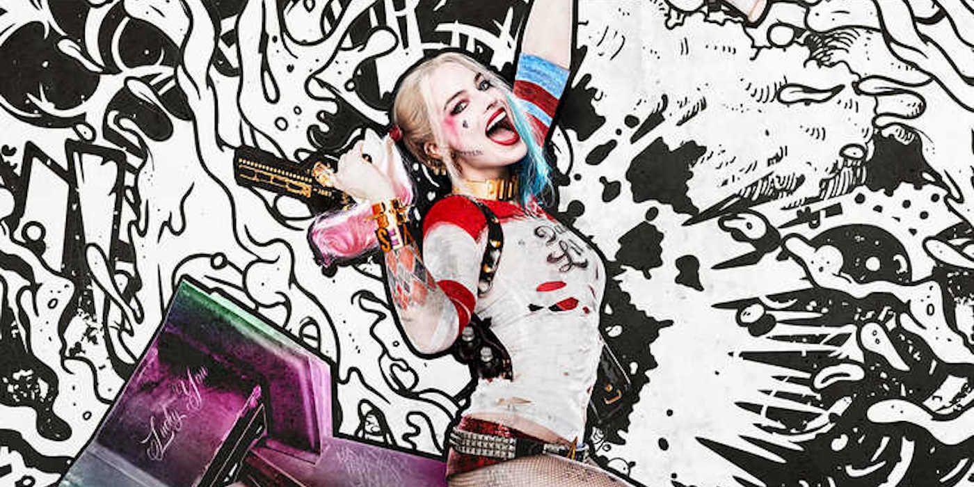 Suicide Squad Length of Harley Quinns Shorts Digitally Edited