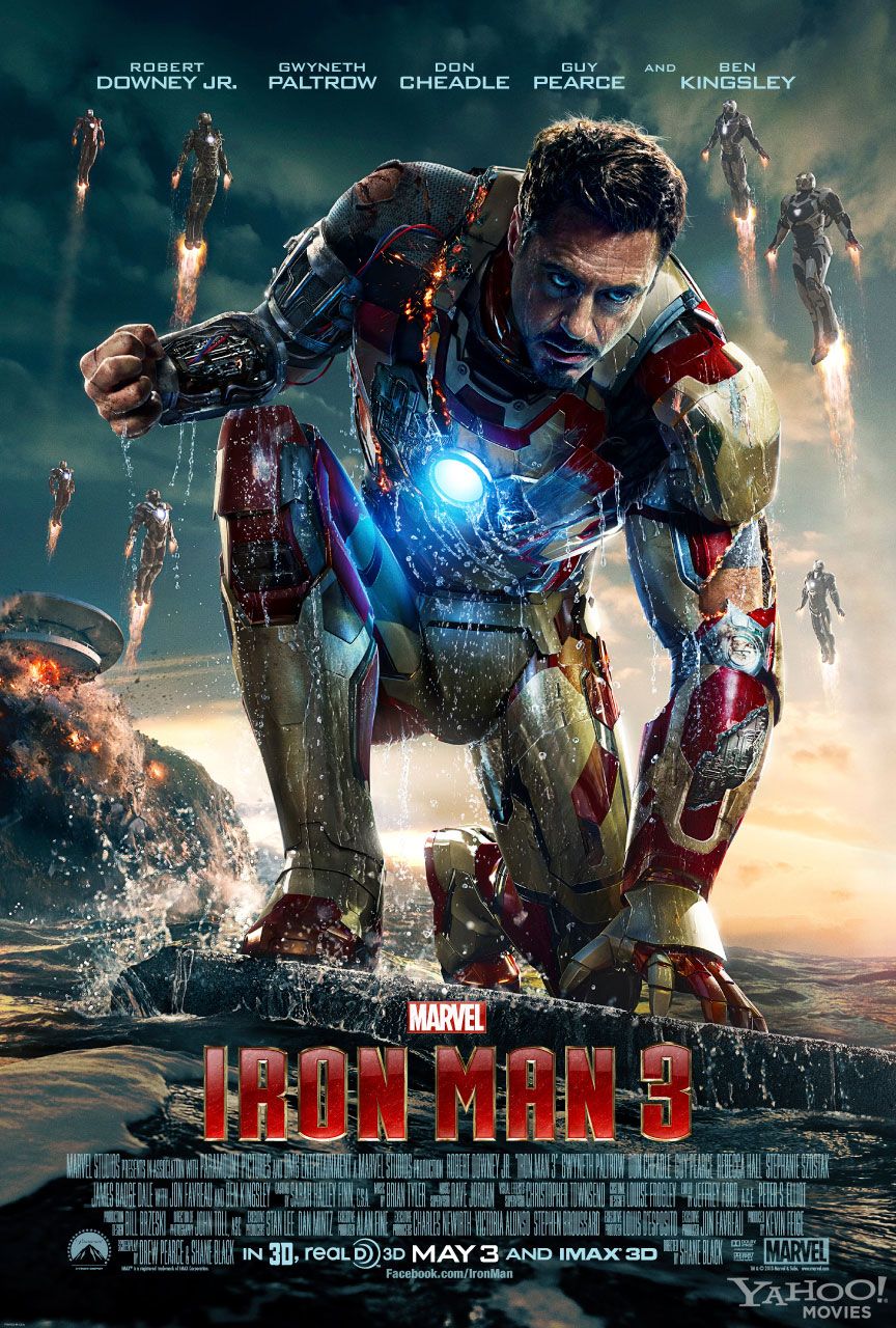 Iron Man 3 Poster Reveals Tonys New Powers & The Iron Legion [Updated]