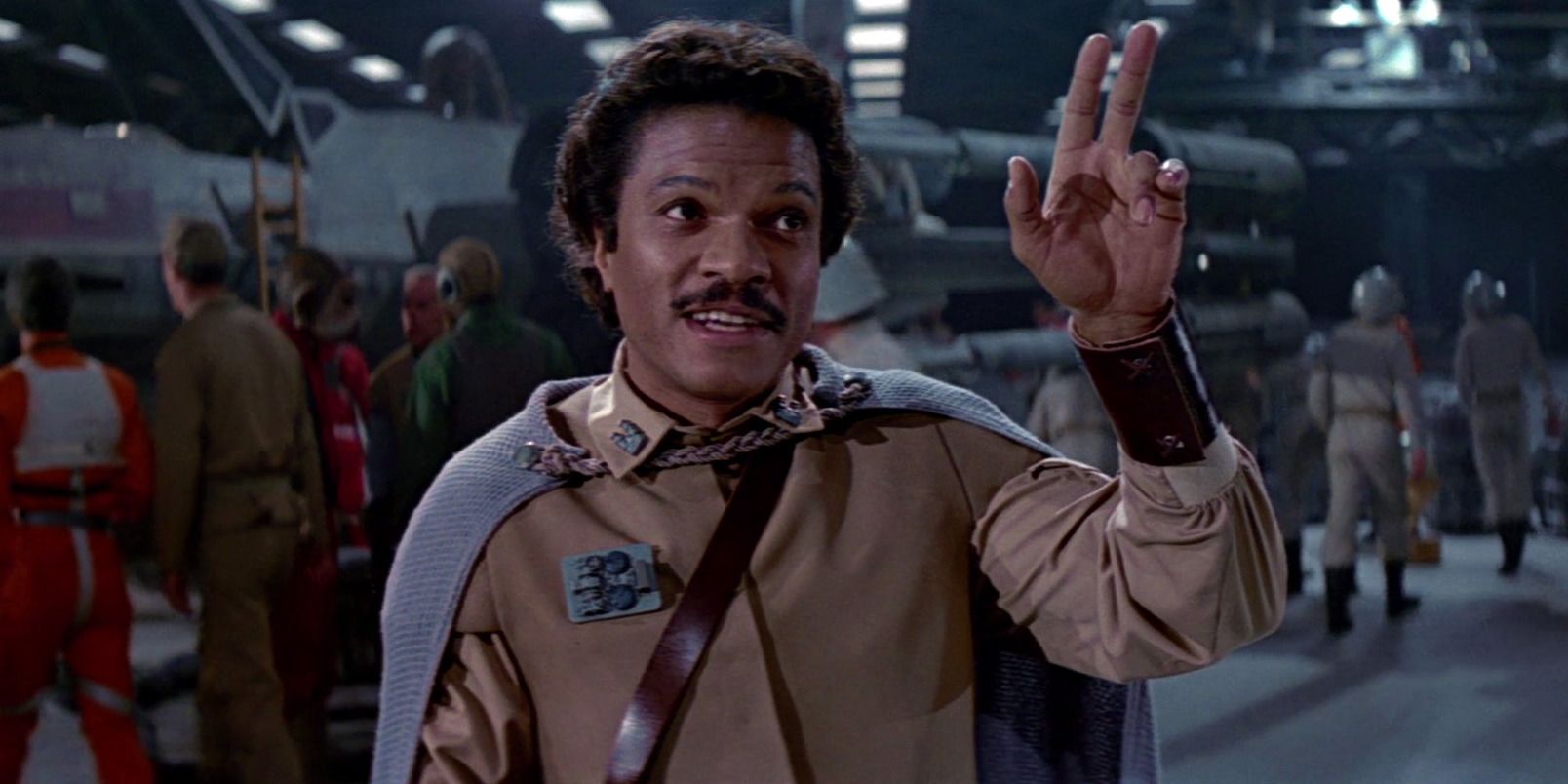 lando in han solo's clothes