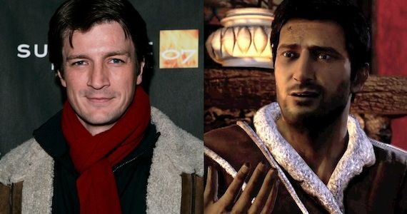 nathan fillion uncharted movie