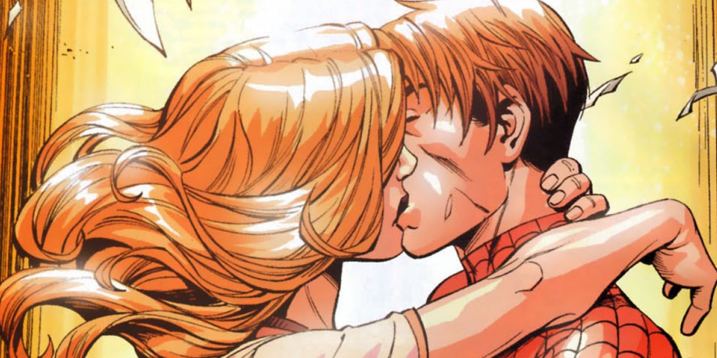Spider-Man was seen romancing Kitty Pryde, preventing Peter and Kitty from ...